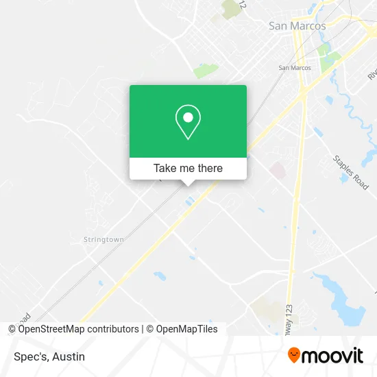 Spec's map