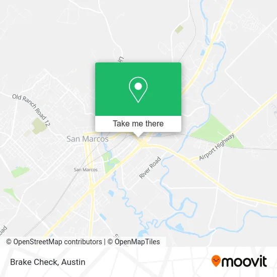 Brake Check map