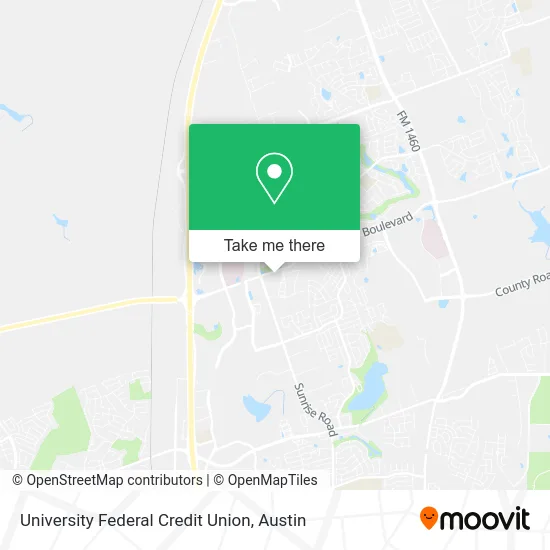 University Federal Credit Union map