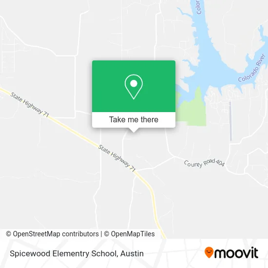 Spicewood Elementry School map