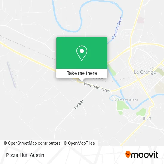 Pizza Hut map