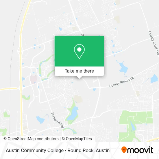 Austin Community College - Round Rock map