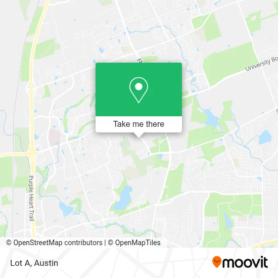 Lot A map
