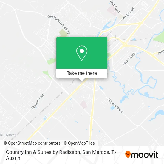 Country Inn & Suites by Radisson, San Marcos, Tx map