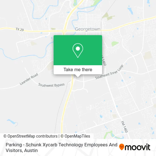 Parking - Schunk Xycarb Technology Employees And Visitors map