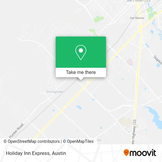 Holiday Inn Express map