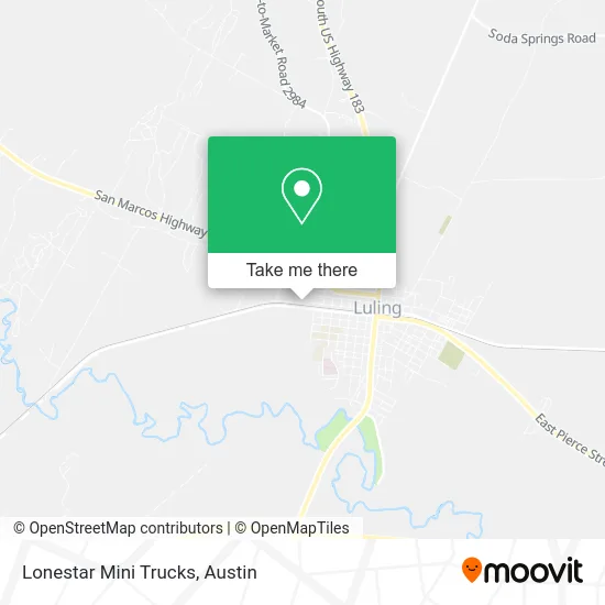 Lonestar Mini Trucks map