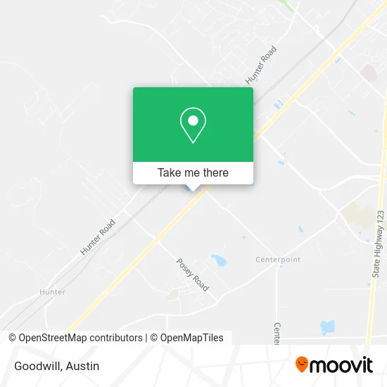 Goodwill map
