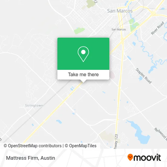 Mattress Firm map