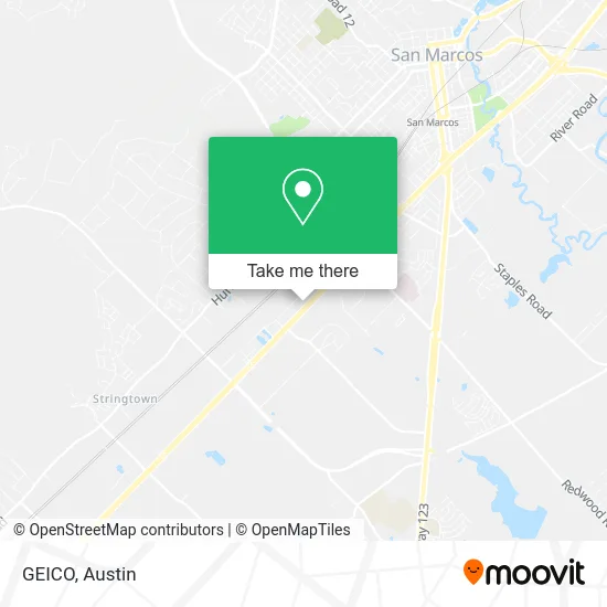 GEICO map