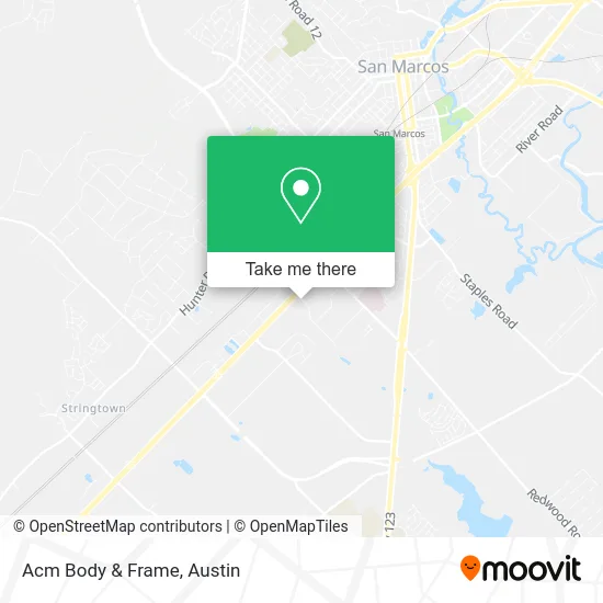 Acm Body & Frame map