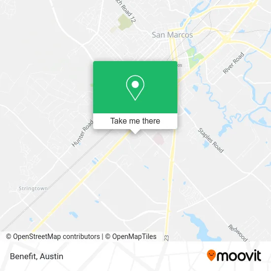 Benefit map