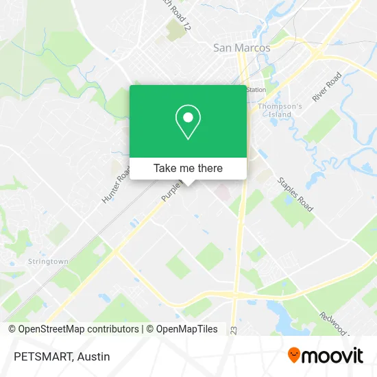 PETSMART map