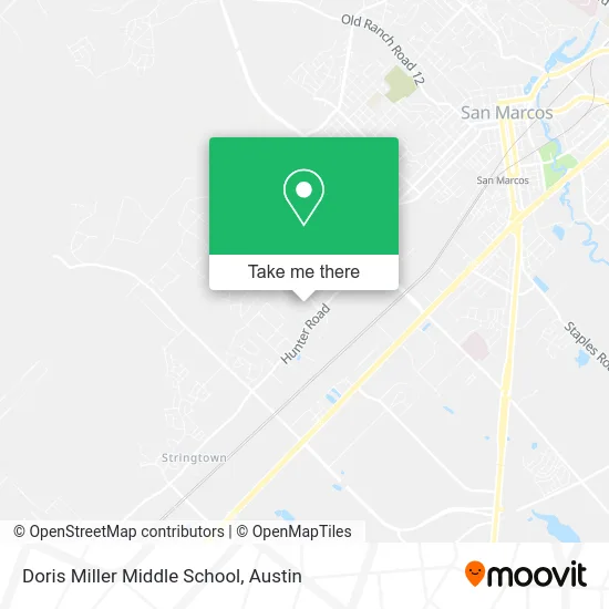 Doris Miller Middle School map