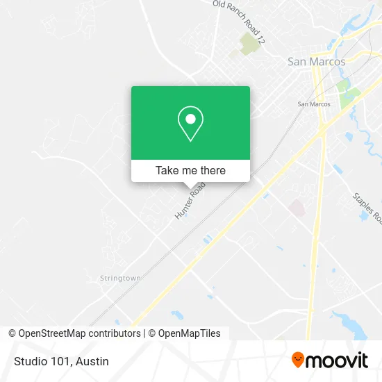 Studio 101 map