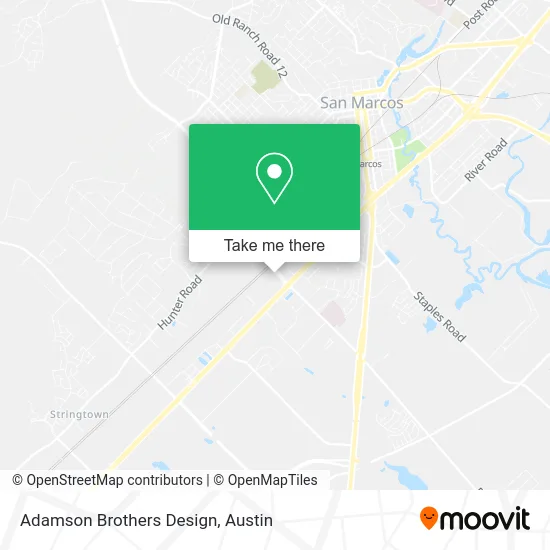 Adamson Brothers Design map