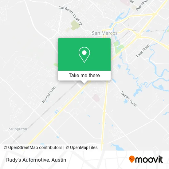 Rudy's Automotive map
