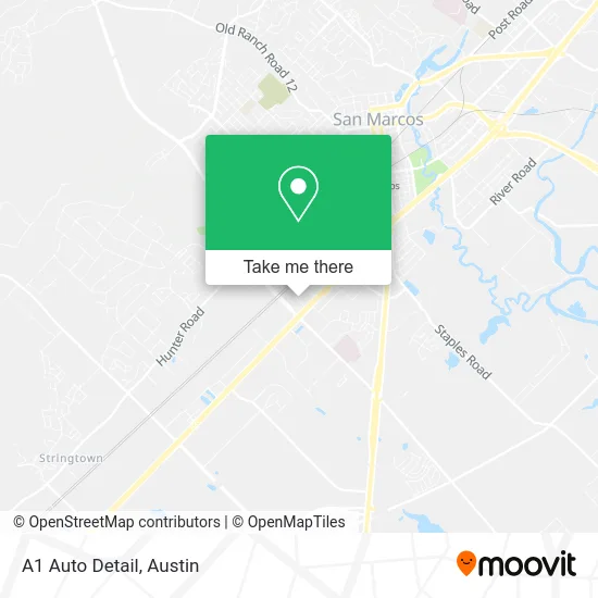 A1 Auto Detail map