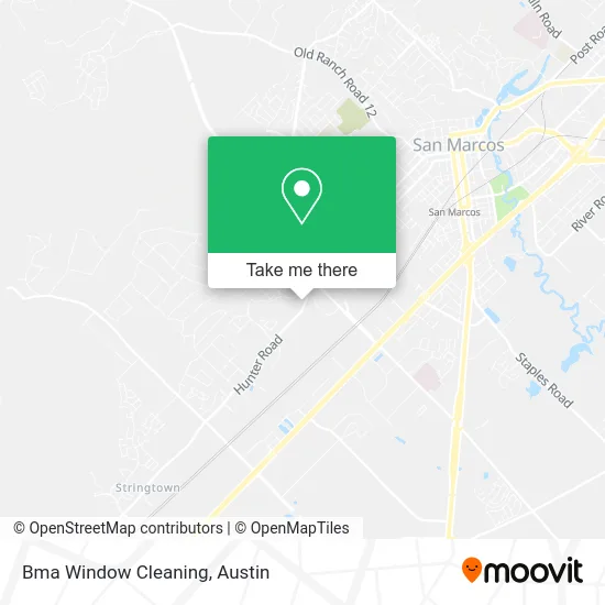 Bma Window Cleaning map