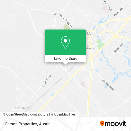 Mapa de Carson Properties