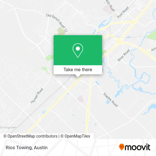 Rios Towing map