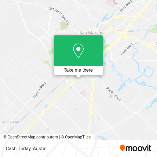 Cash Today map
