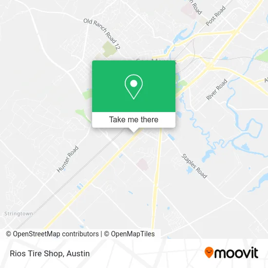 Rios Tire Shop map