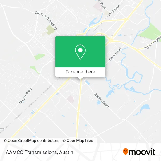 AAMCO Transmissions map