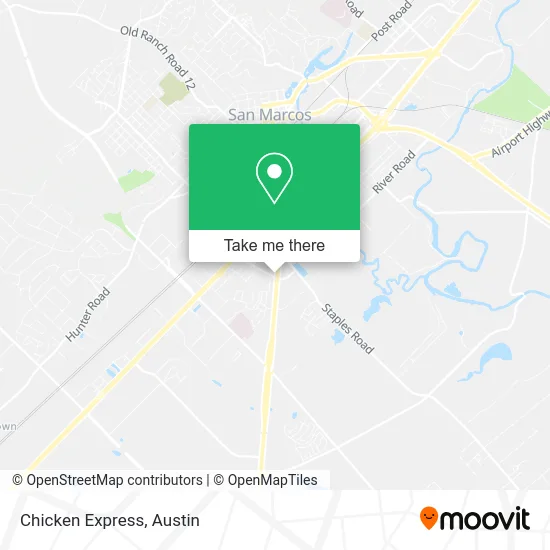Chicken Express map