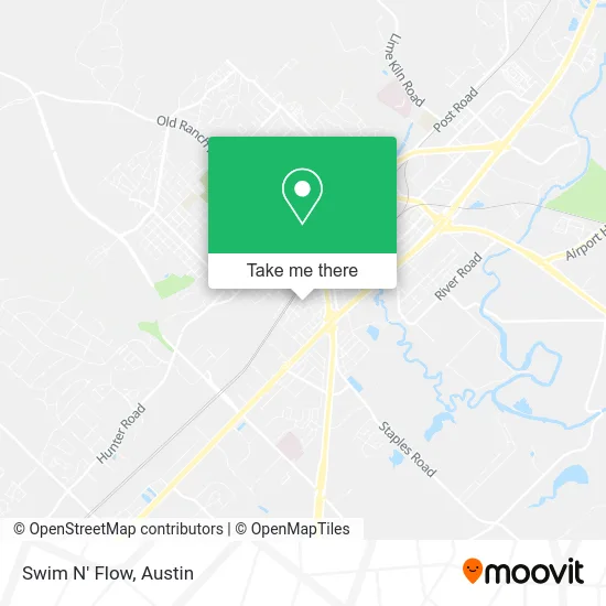 Swim N' Flow map