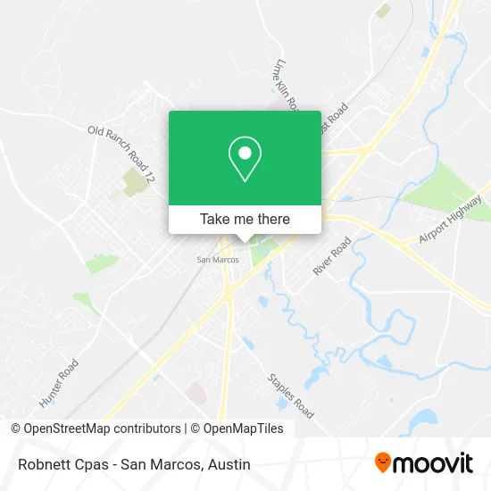 Robnett Cpas - San Marcos map