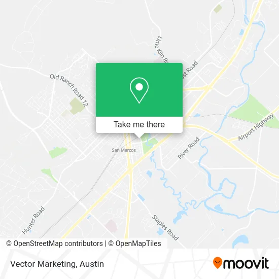Vector Marketing map