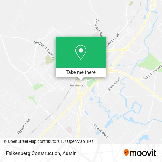 Falkenberg Construction map