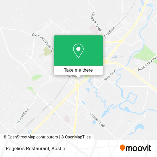 Rogelio's Restaurant map