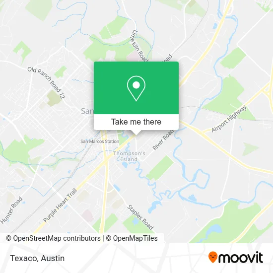 TEXACO map