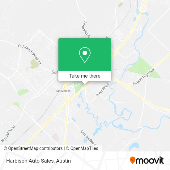 Harbison Auto Sales map