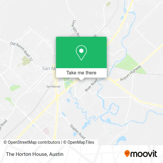 The Horton House map