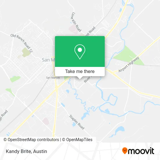 Kandy Brite map