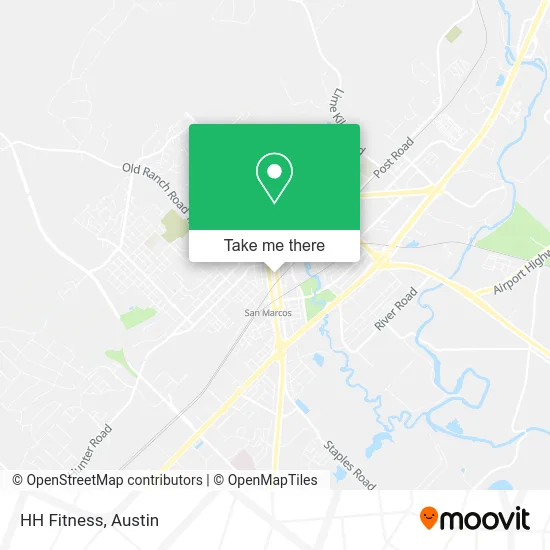HH Fitness map