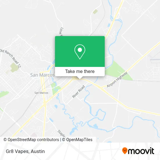 Gr8 Vapes map