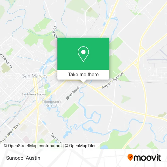 Sunoco map
