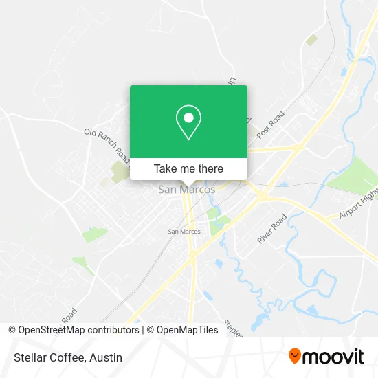 Stellar Coffee map