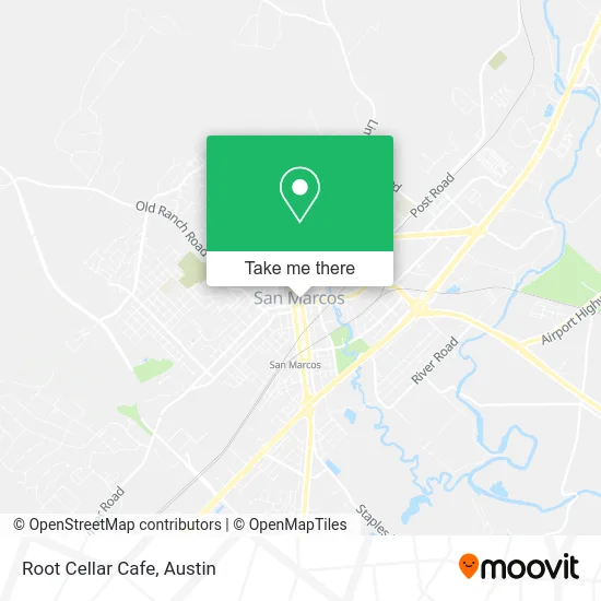 Root Cellar Cafe map