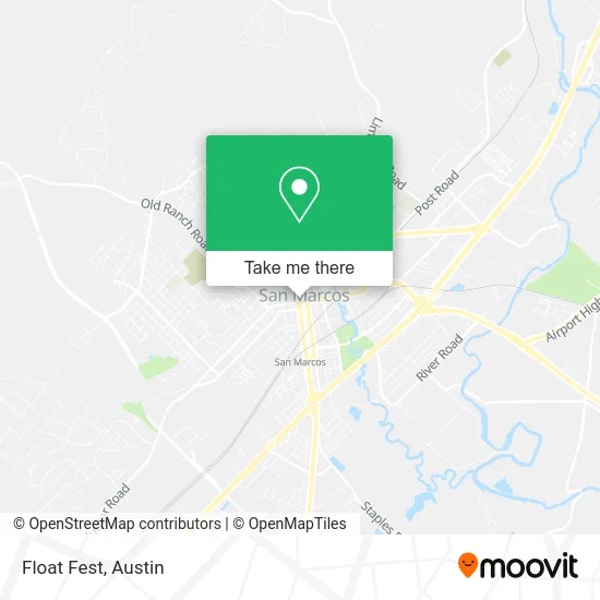Float Fest map