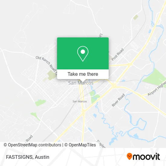 FASTSIGNS map