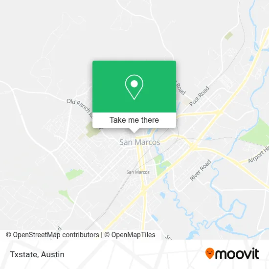 Txstate map