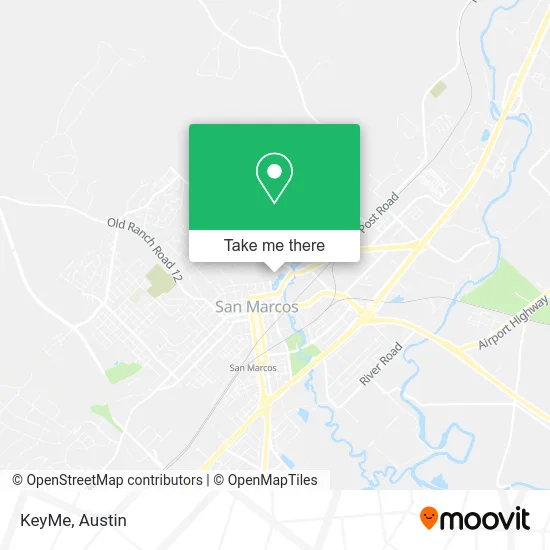 Mapa de KeyMe