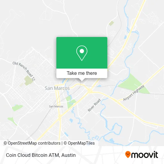 Coin Cloud Bitcoin ATM map