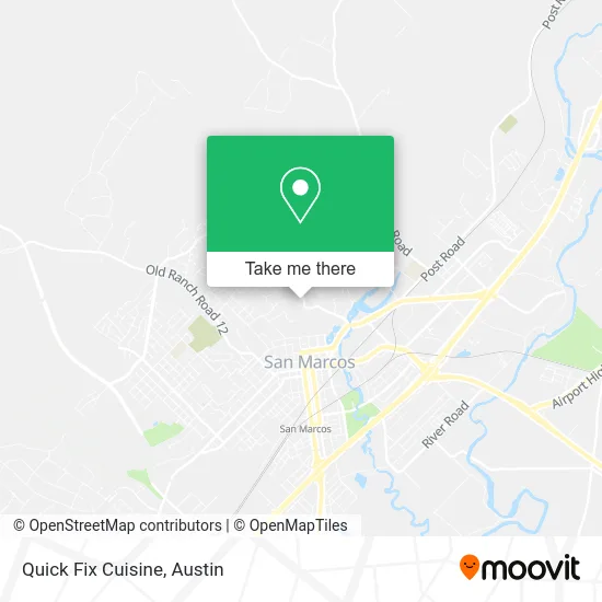 Mapa de Quick Fix Cuisine