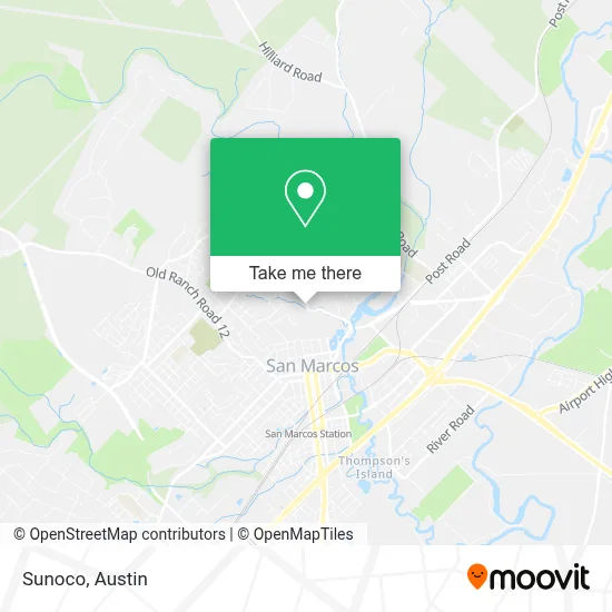 Sunoco map